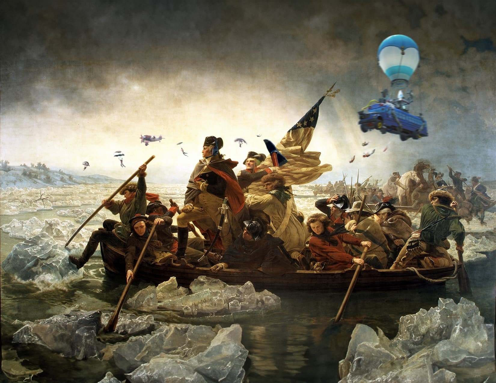 "The Boys Crossing the Delaware"