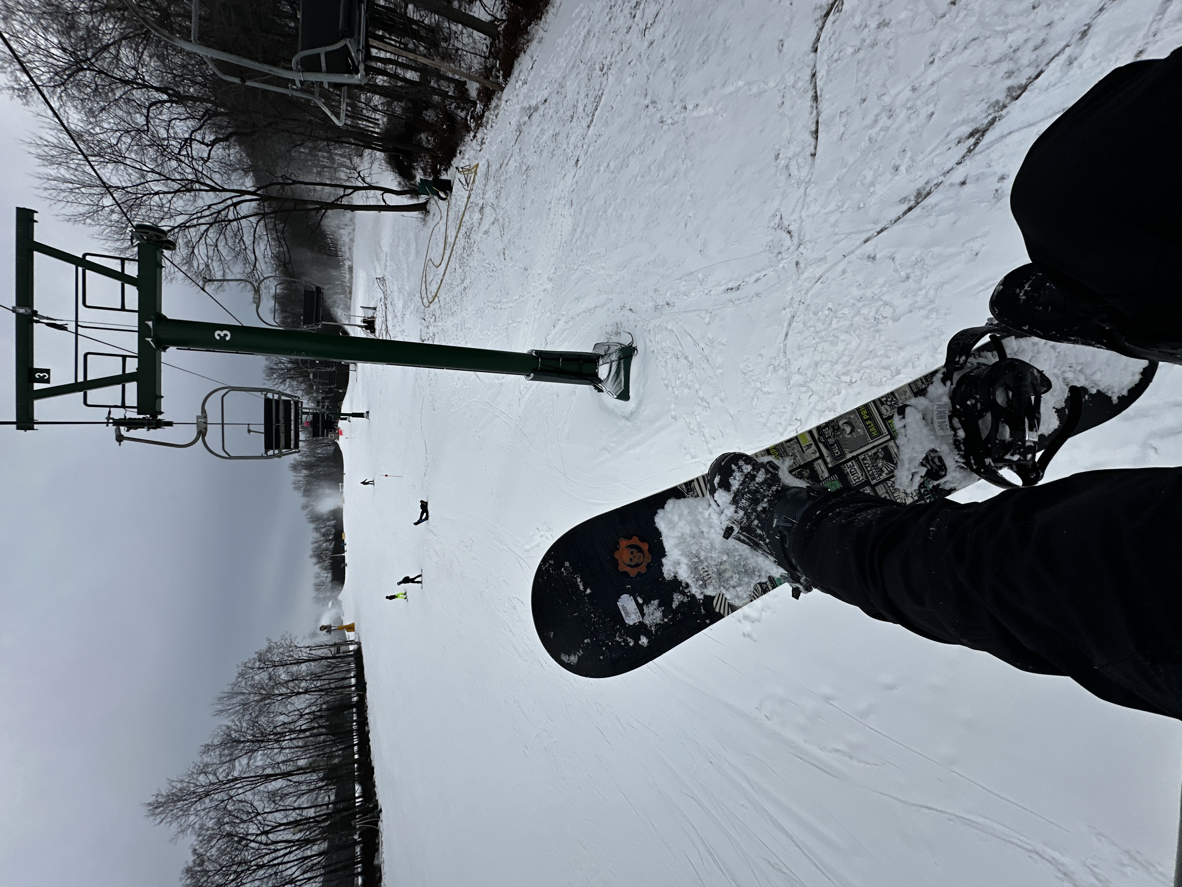 Linkai snowboarding!